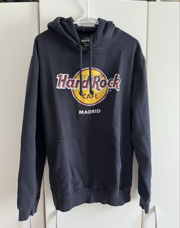 Hard Rock Cafe Hoodie Madrid dunkelblau Grösse L