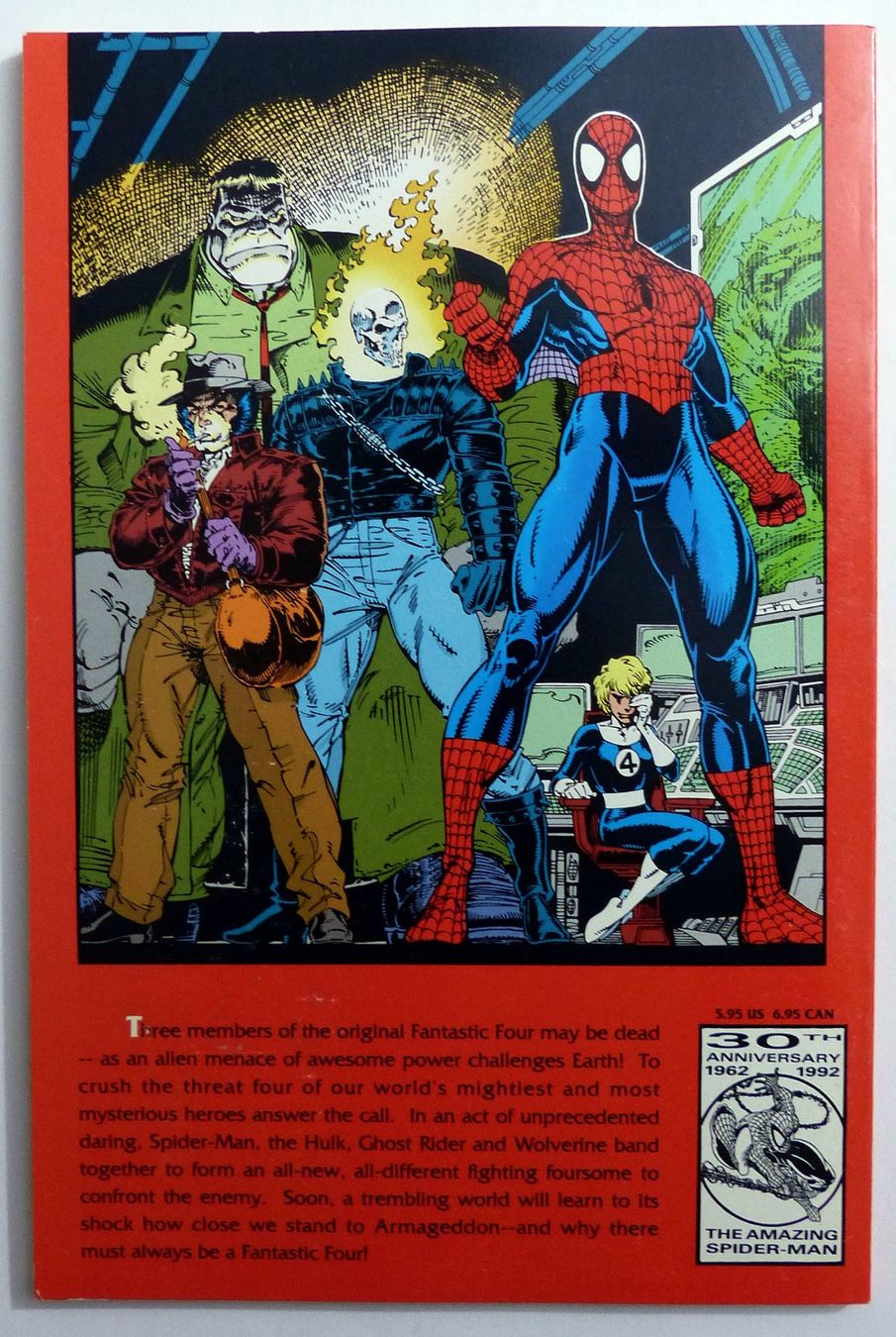 Fumetti: F4 MONSTER UNLEASHED SPIDER-MAN WOLVERINE GHOST RIDER 1992 – Usato da Lugano venduto da YouWantUS 1