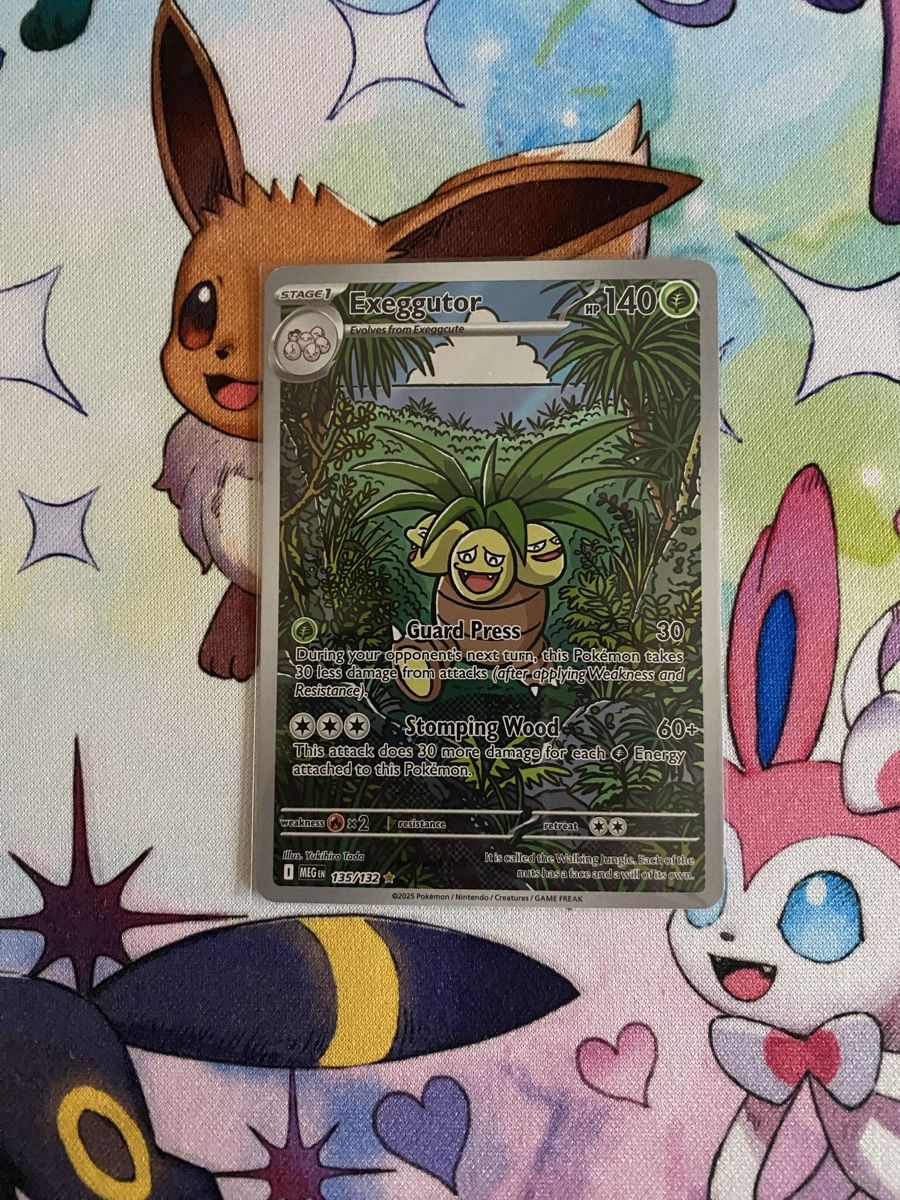 Pokémon Carte collezionabili: Pokemon Exeggutor 135/132 MEG – Usato da Grindelwald venduto da TSG-G-Town
