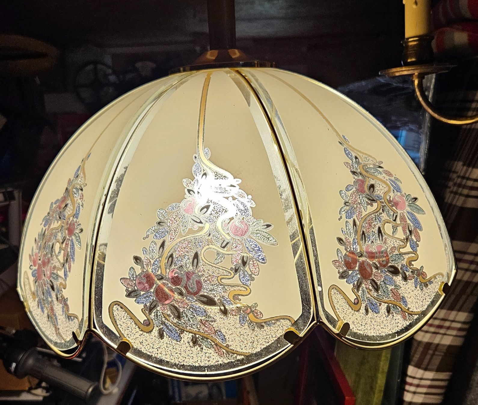 Lampade: Schöne ältere Lampe – Usato da Thun venduto da Engel114 1