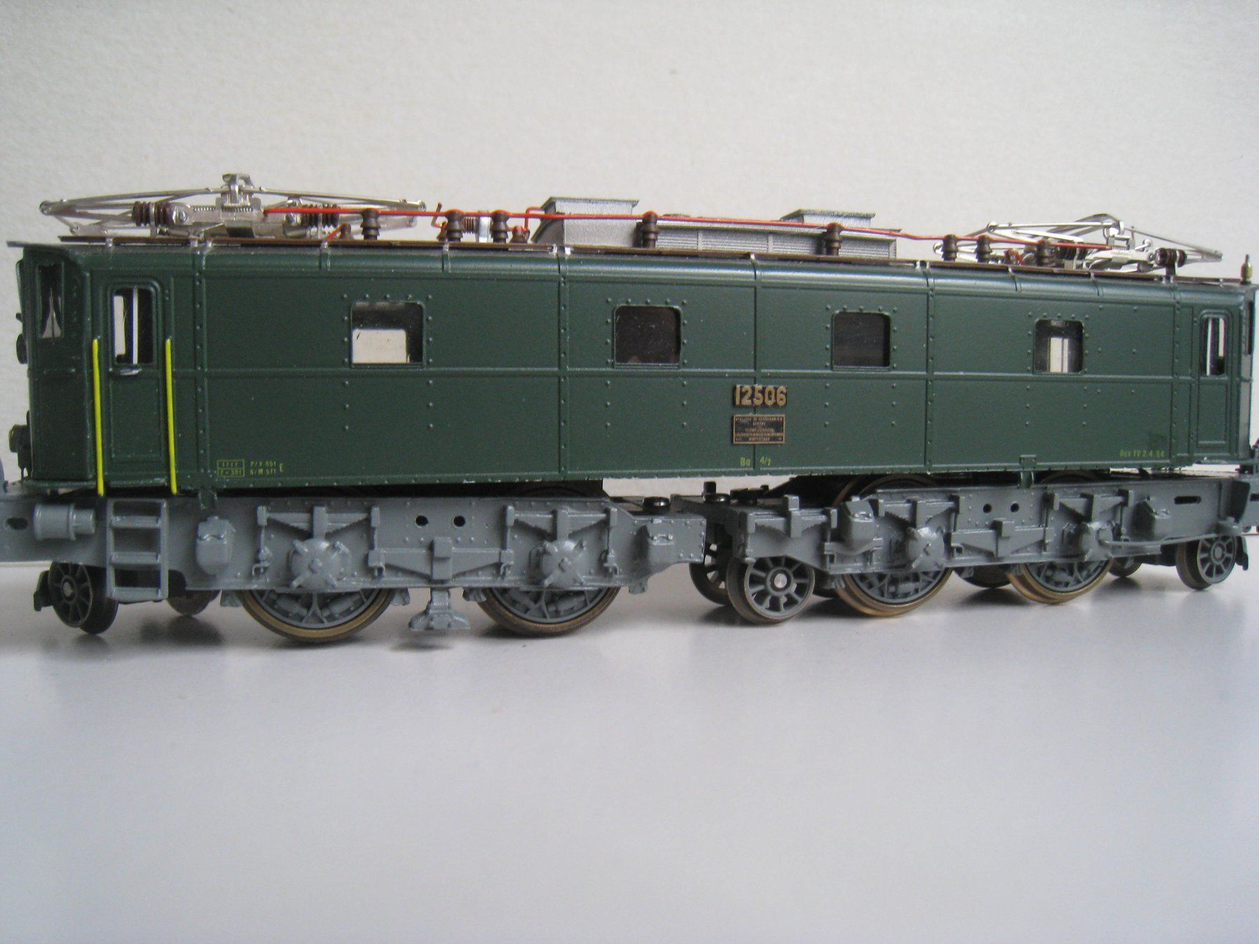 Modellini di ferrovie: M T R,  SBB Be 4/7 12606  grün, mit Zimo Decoder, 15 Z – Usato da Buchs ZH venduto da swiss-train 3