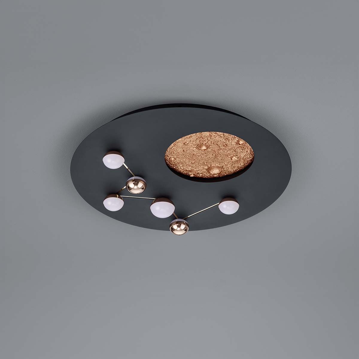Kronleuchter & Deckenlampen: LED Deckenleuchte, Sterne, Mond, 50 cm Ø – Neu (gemäss Beschreibung) aus Kreuzlingen von Smart-Light 2