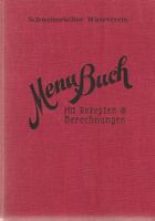 Menu-Buch 1937