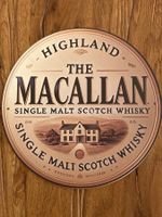 Macallan Single Malt Whisky - Schönes Blechschild - neu!!!