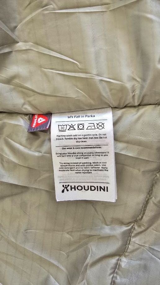 Houdini Jacken: Houdini W's Fall in Parka, Grösse S – Neu (gemäss Beschreibung) aus Meggen von Scollection 7