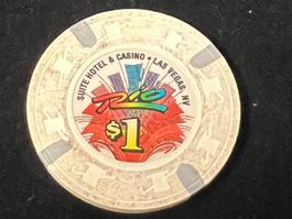 1 CASINO 🎰 Chip  1$ US Dollar Las Vegas  Striphotel 🔝