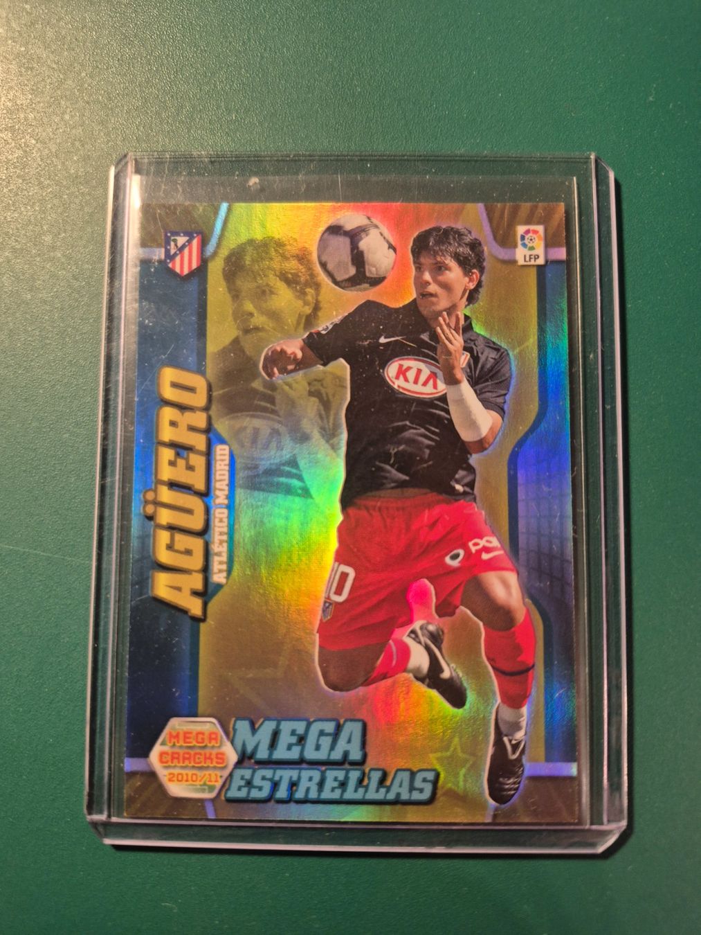 Panini Carte collezionabili: Agüero Atletico Madrid Mega Estrellas Panini – Usato da Treiten venduto da Sauber73