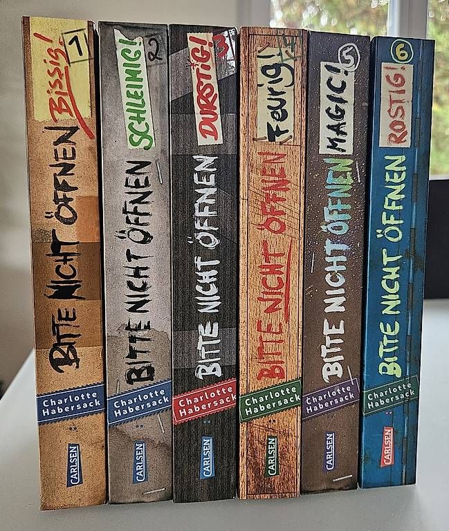 Libri: Buchreihe "Bitte nicht öffnen" 1-6 – Usato da Lyss venduto da perrine1999 1
