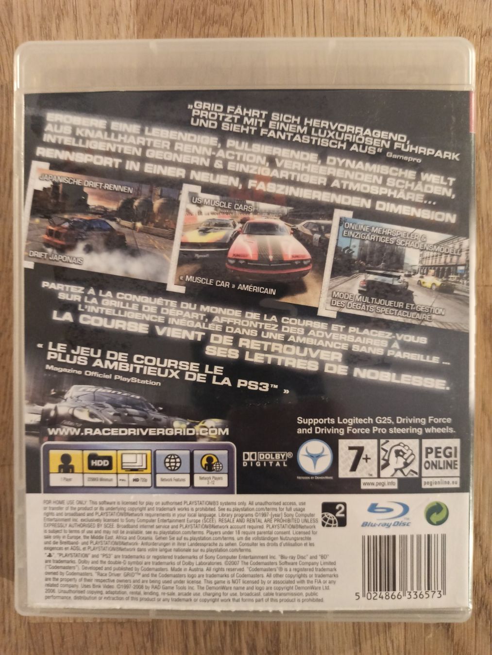 Giochi: Race Driver GRID PS3 – Usato da Oberweningen venduto da mar_87mx 1