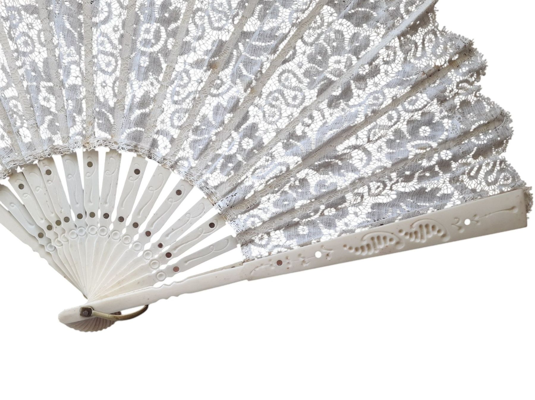 Tutte le decorazioni: Fächer antik Spitze 1900 – Usato da Mörschwil venduto da antiksalon21 6