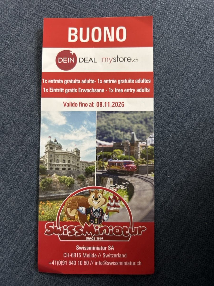 Biglietti: Swissminiatur Melide – Nuovo e nell'imballaggio originale da Adligenswil venduto da mar_pfg6