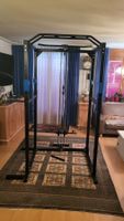 Homegym Power Rack schwarz/blau