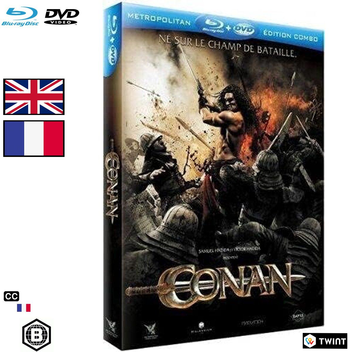 Tutti i DVDs: Conan (2011) - Blu-ray + DVD – Usato da Semsales venduto da __Florian__