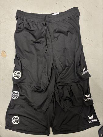 Erima Fussballshorts schwarz Gr. 7