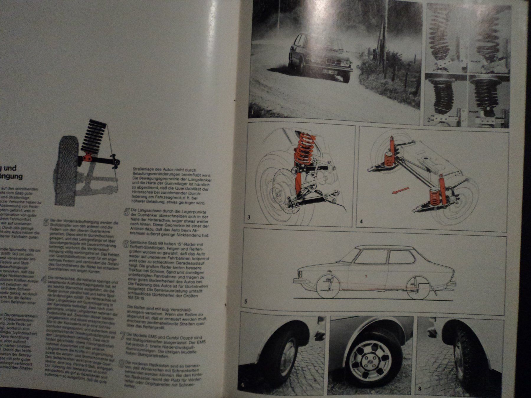 Saab Documenti: Prospekt Saab 99 Modelle ca. 1972 – Usato da Schwarzenburg venduto da modelCARama 7