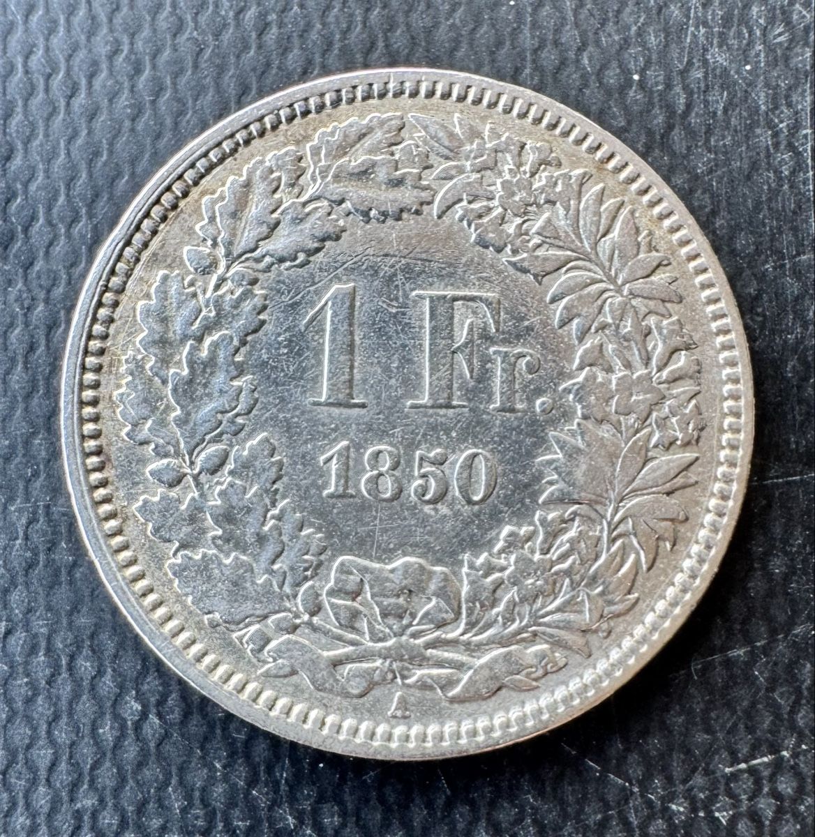 Alle Münzen: 1 Franken 1850  – Gebraucht aus Meilen von coins4sale 1