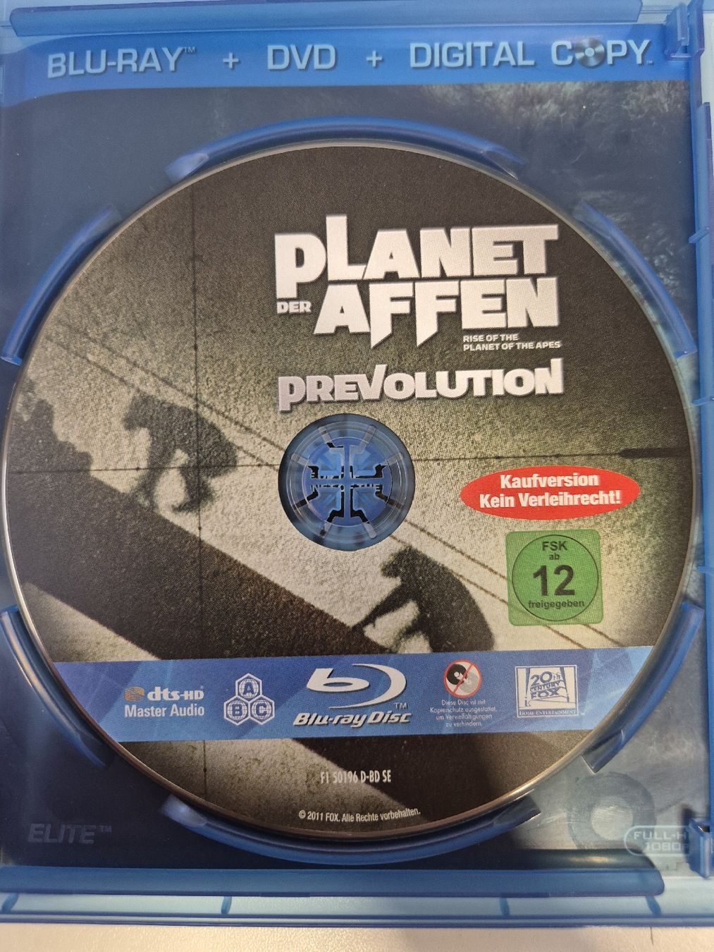 Tutti i DVDs: Planet der Affen - Prevolution Blu-Ray/DVD – Usato da Lindau venduto da Hammy0740 2