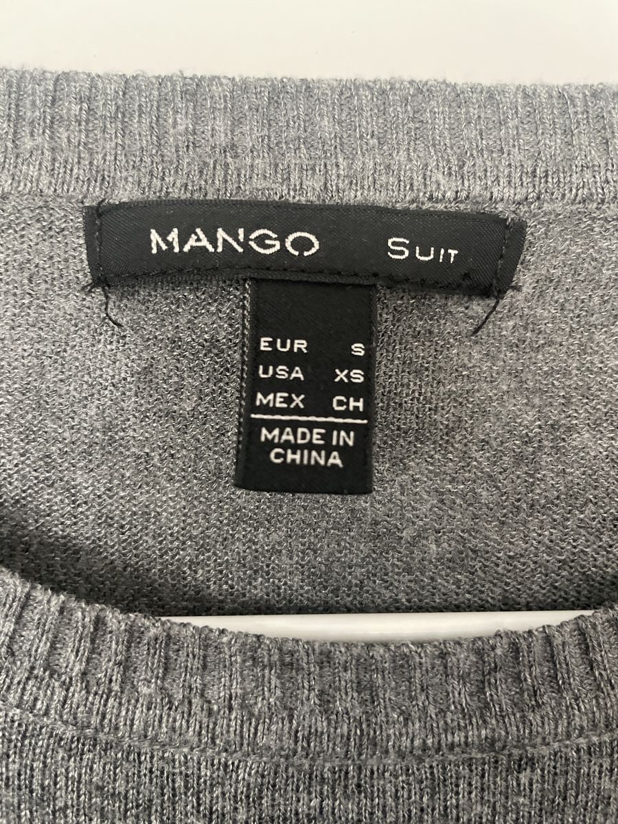 Mango Maglioni & Felpe: Grauer Mango Pullover Gr. S Herbstpulli Strickpulli – Nuovo (secondo la descrizione) da Arbon venduto da llaauraa 1