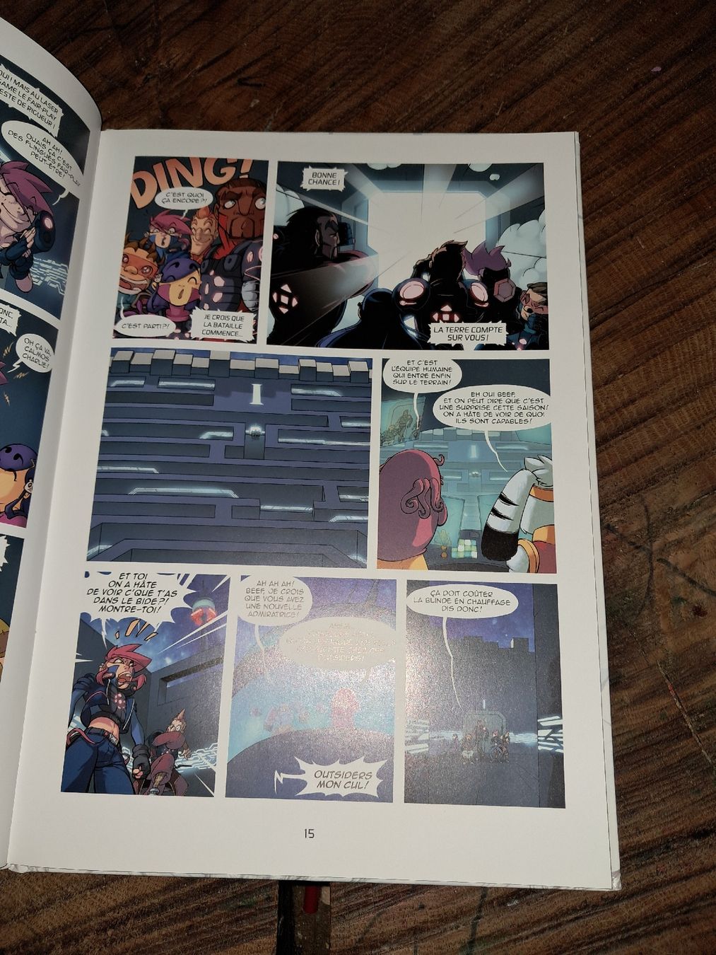 Fumetti: Bd Team Evolution - Laser game évolution – Usato da Le locle venduto da juliensaran 1