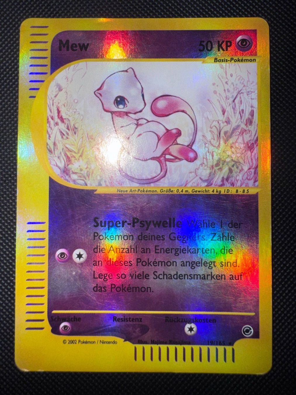 Pokémon Carte collezionabili: Pokemon Mew Reverse Holo 19/165 - Expedition - DE – Usato da Erstfeld venduto da PokeSandero 1