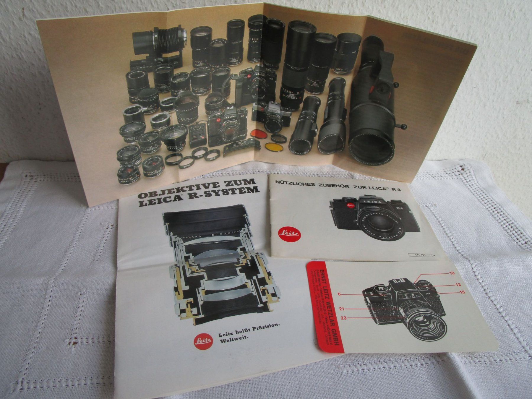 Obiettivi: Diverse Prospekte Leitz / Leica Objektive – Usato da Binningen venduto da tempipassati