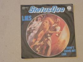 Single brit. Rock Hardrock Band Status Quo 1980 Lies