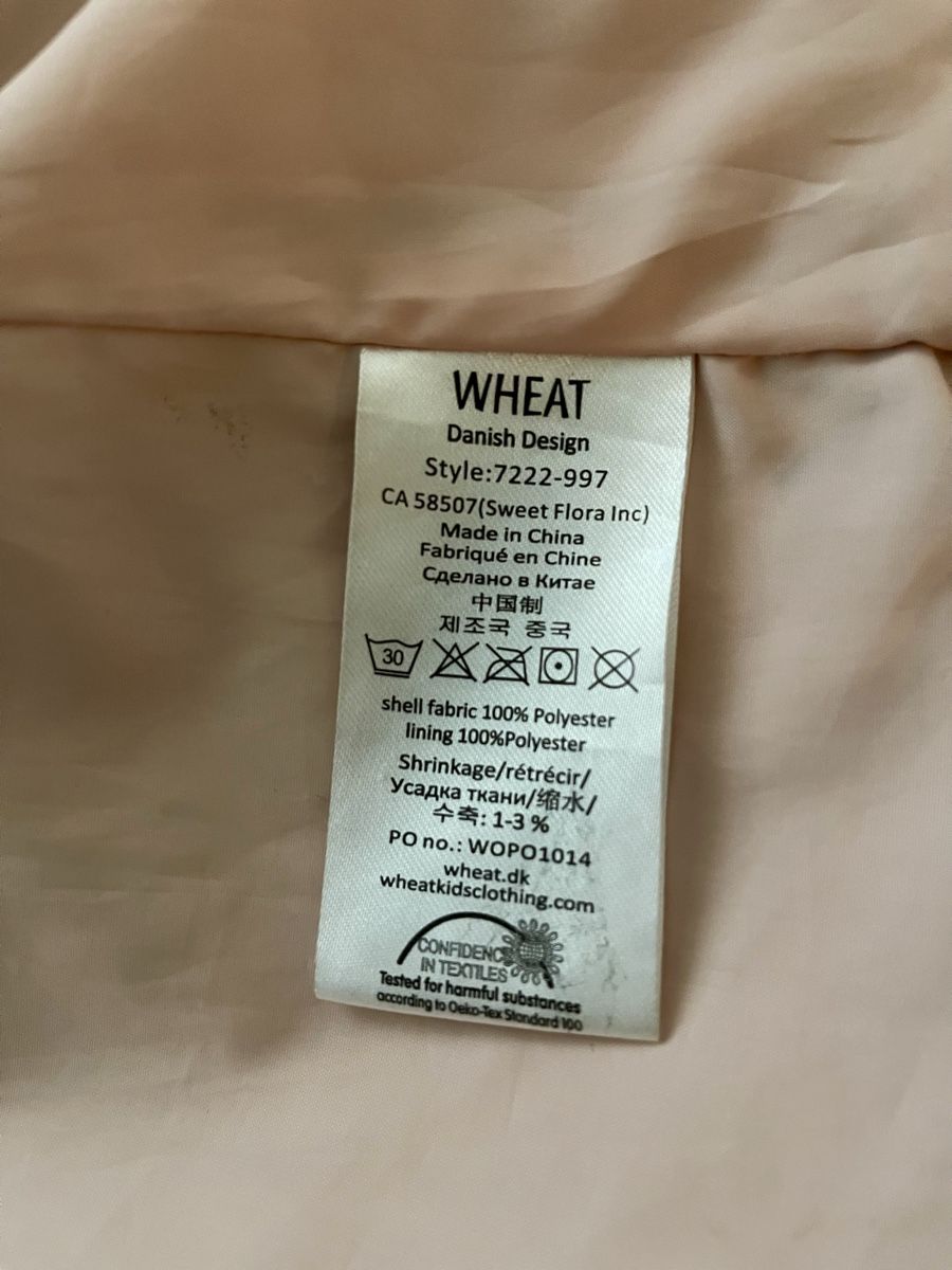 Wheat Giacche & Cappotti: Regenjacke WHEAT Gr. 110 – Usato da Kaiseraugst venduto da Jacques27 6