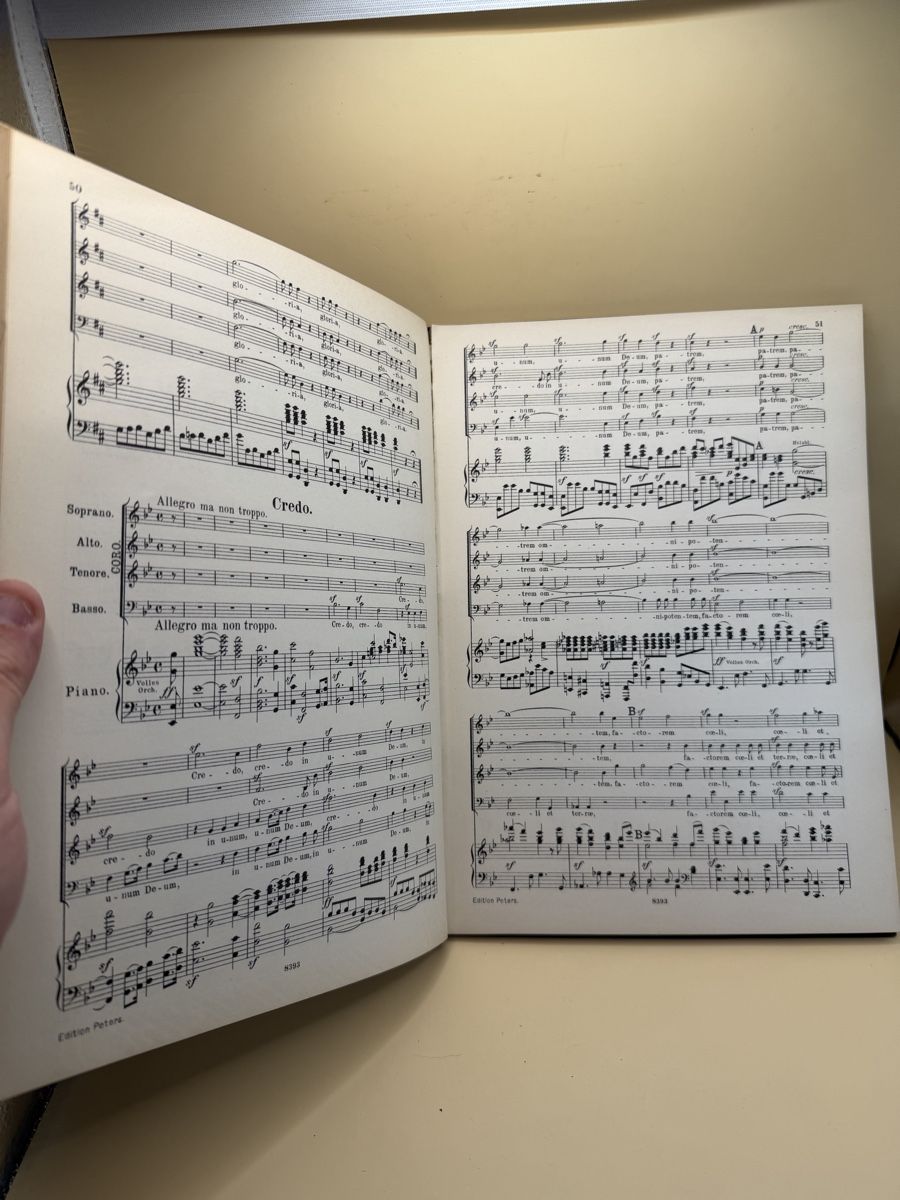 Libri: Beethoven Missa Solemnis Partition Peters Leipzig – Usato da Genève venduto da sho_67qj 4