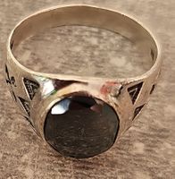 Elegante Silberring mit Onyx Stein - Zeitlos schick!925