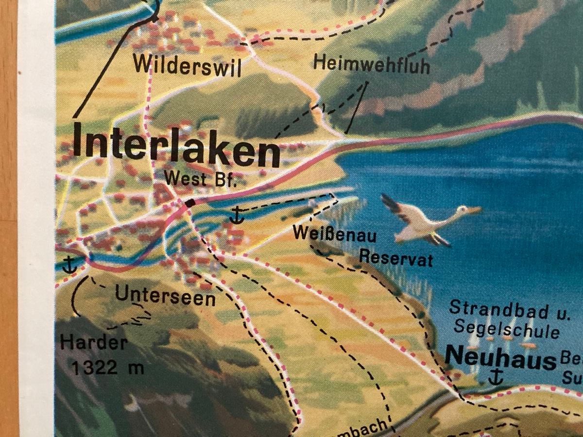 Poster & Bilder: Plakat  Thunersee – Gebraucht aus Kaiseraugst von wombat51 7