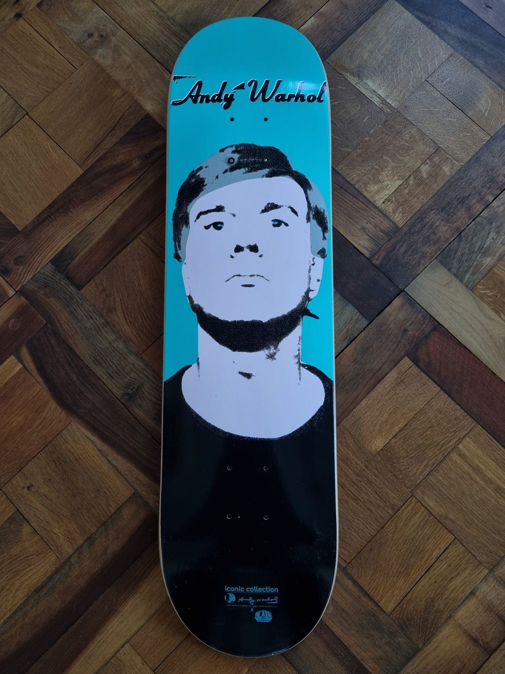 Skateboards: Skateboard deck Alien Workshop Andy Warhol autoportrait – Usato da La Chaux-de-Fonds venduto da rsaunier