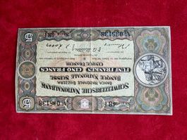 5 Francs- 22 Februar 1951 Wilhelm TELL- Fast Vorz./PrSuperbe