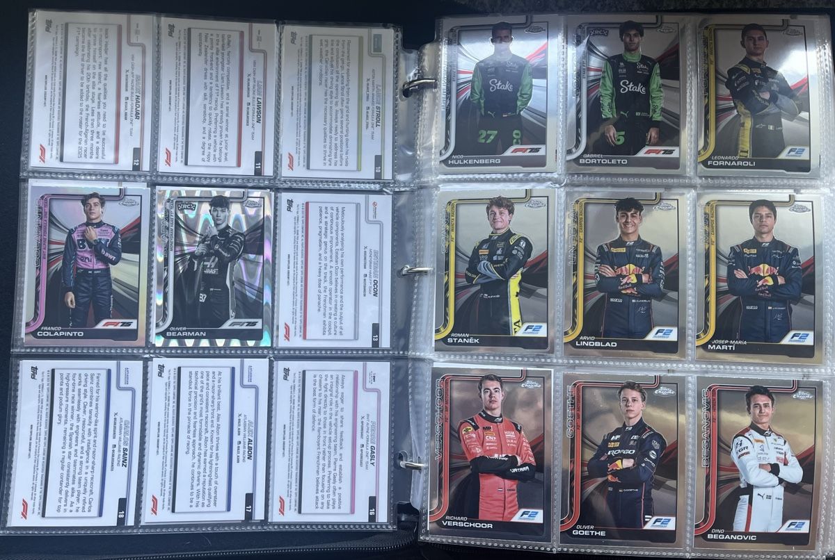 Topps Carte collezionabili: Topps Chrome F1 2025 - Full base set + almost all inserts – Usato da Iragna venduto da olgia5 2