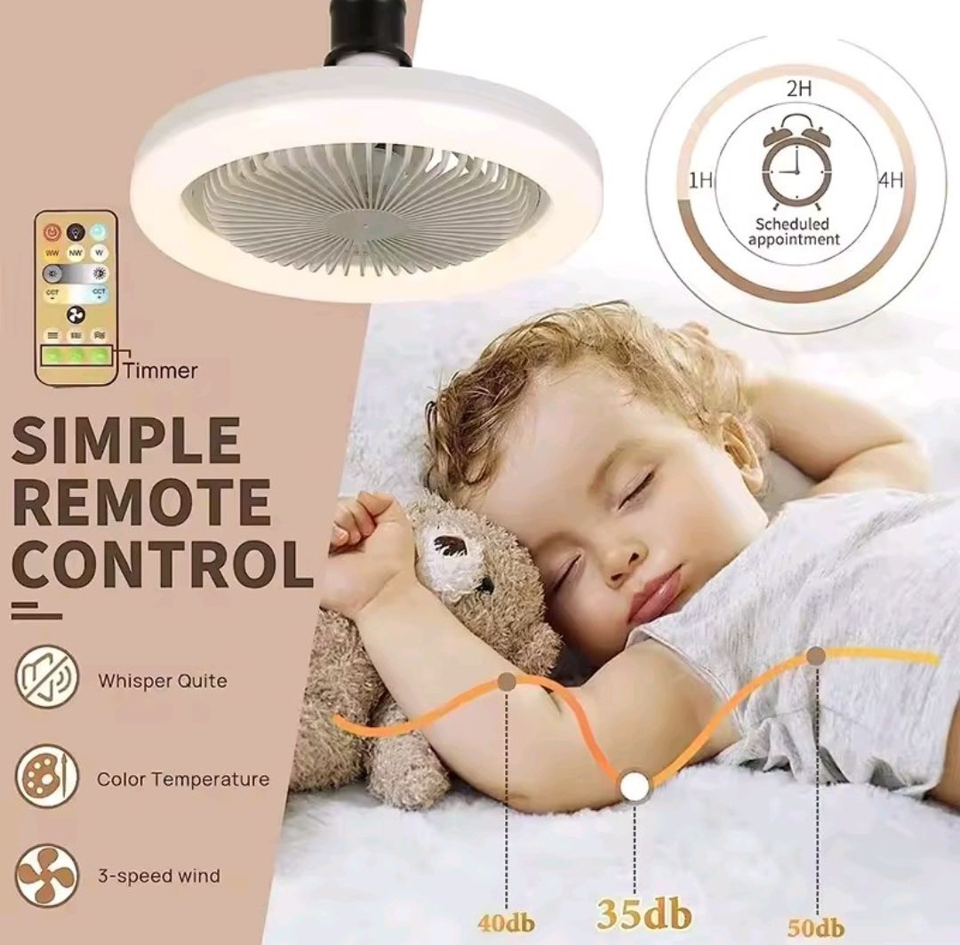 Ventilatori: Ventilateur de plafond LED 2 en 1 avec télécommande – Nuovo e nell'imballaggio originale da Villars-sur-Glâne venduto da Danger_Mod 4