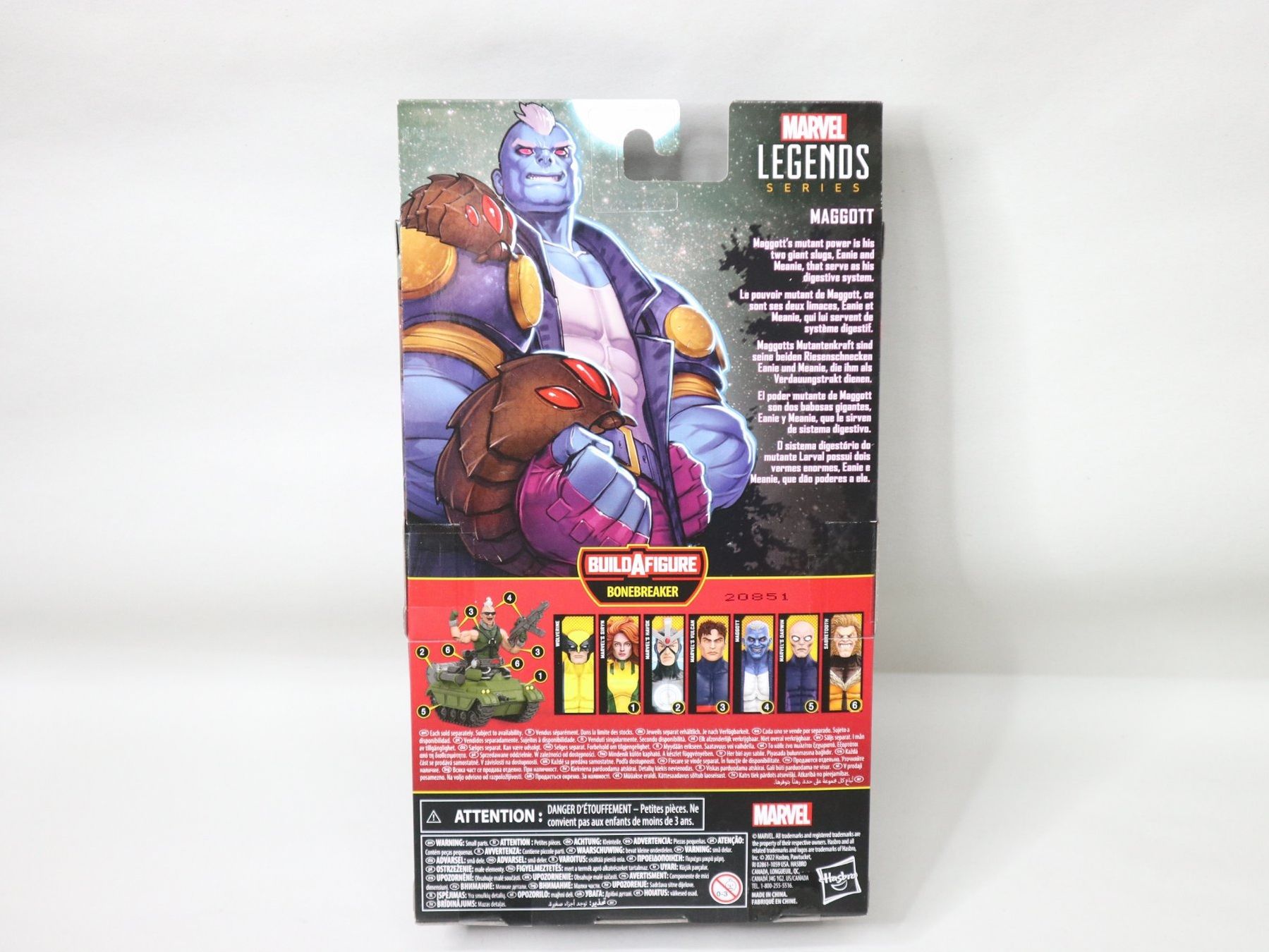 Hasbro Statuette: Marvel Legends Figur X-Men Maggott neu – Nuovo e nell'imballaggio originale da Eschenbach SG venduto da Astalavista 1
