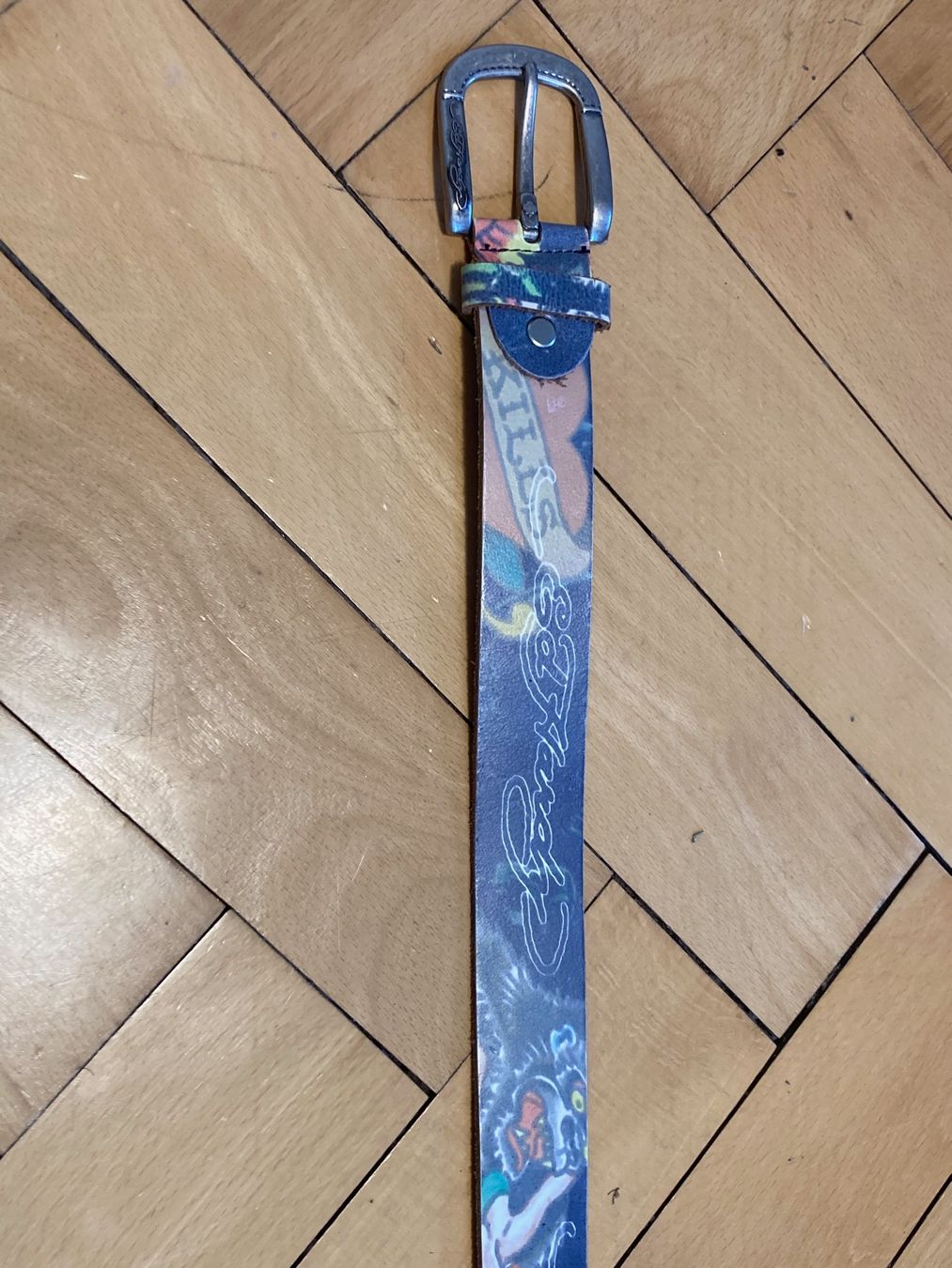 Ed Hardy Cinture: Vintage Y2K Ed Hardy Belt Leather – Usato da Zürich venduto da le_souk 1