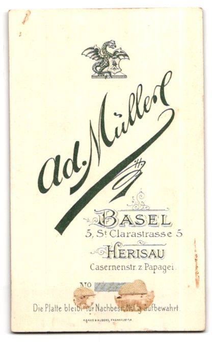 Fotografie &  Plakate: Fotografie Ad. Müller, Basel, St. Clara – Gebraucht aus Berlin von bartko-reher 1