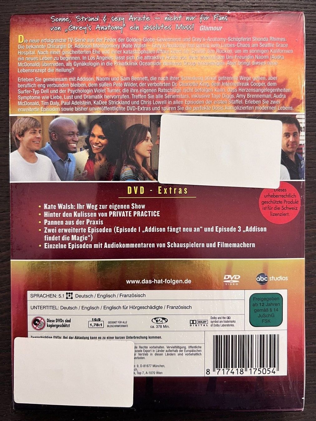Tutti i DVDs: Private Practice Staffel 1 – Nuovo e nell'imballaggio originale da Zürich venduto da FilmFreunde 1