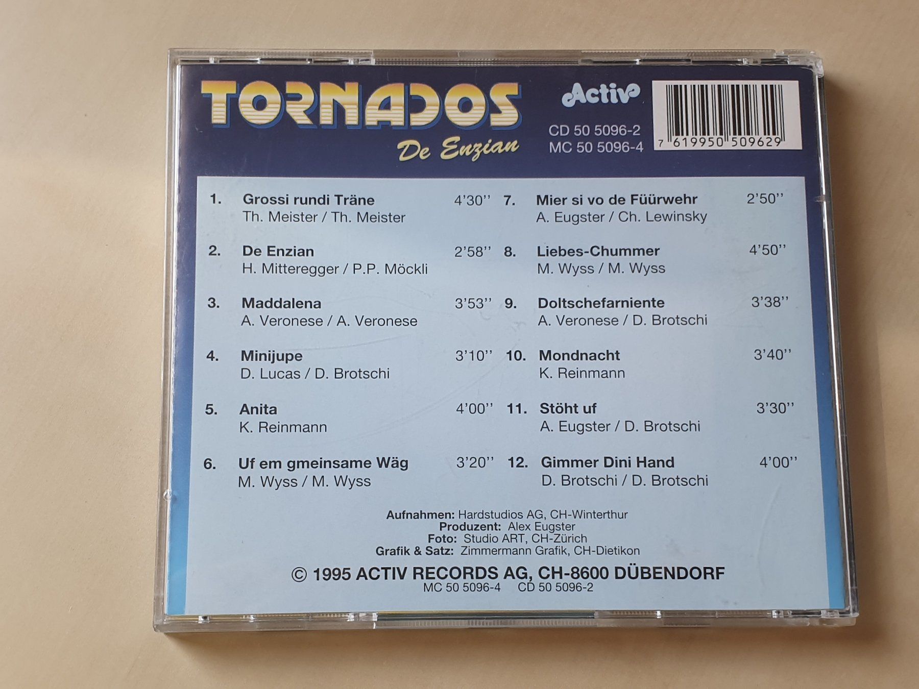 CDs: Tornados De Enzian – Gebraucht aus Stansstad von collectorsshop 1