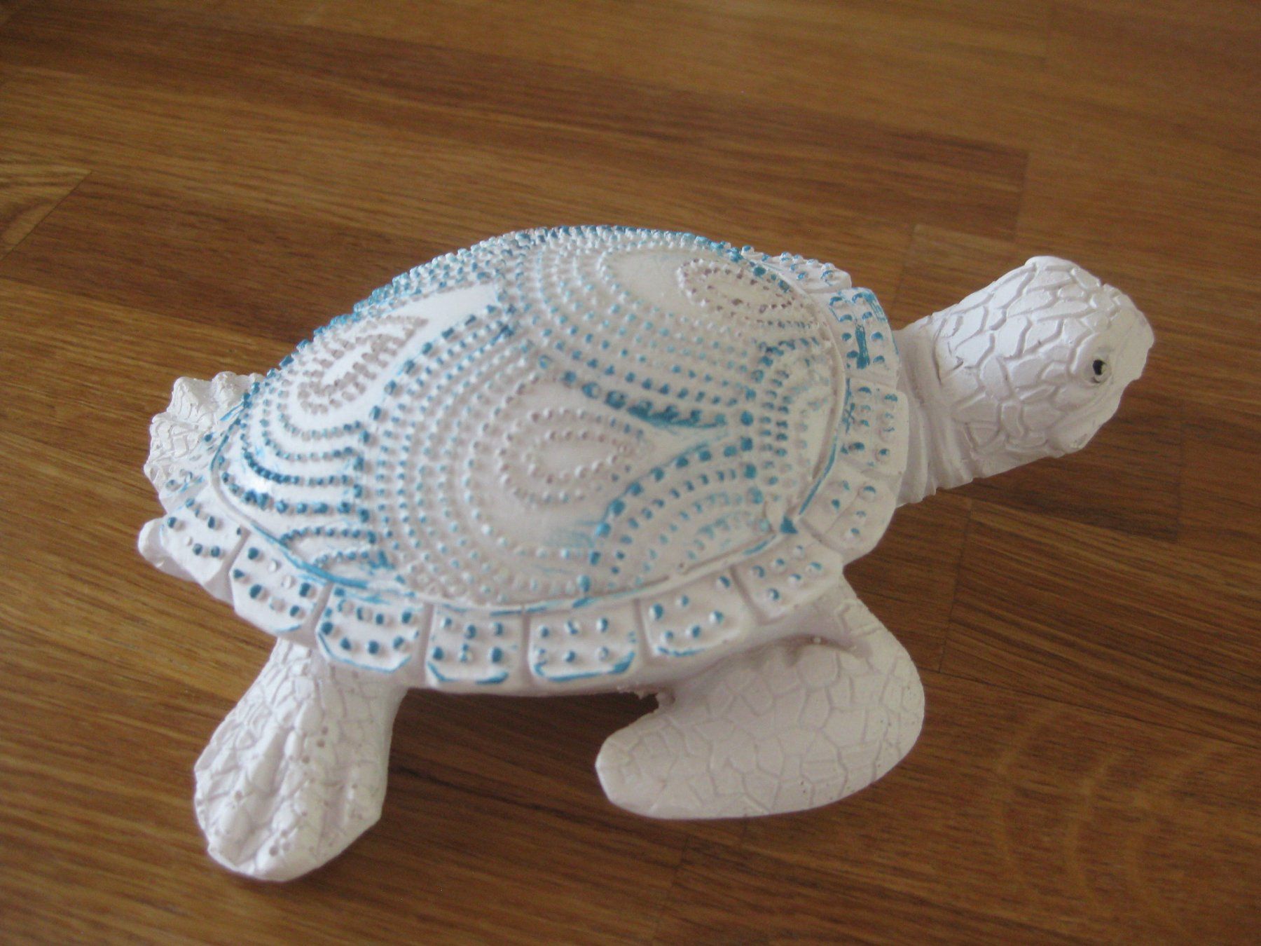 Statuette: Schöne WASSERSCHILDKRÖTE mit Muster – Nuovo (secondo la descrizione) da Romanshorn venduto da Wazoohandlung 1