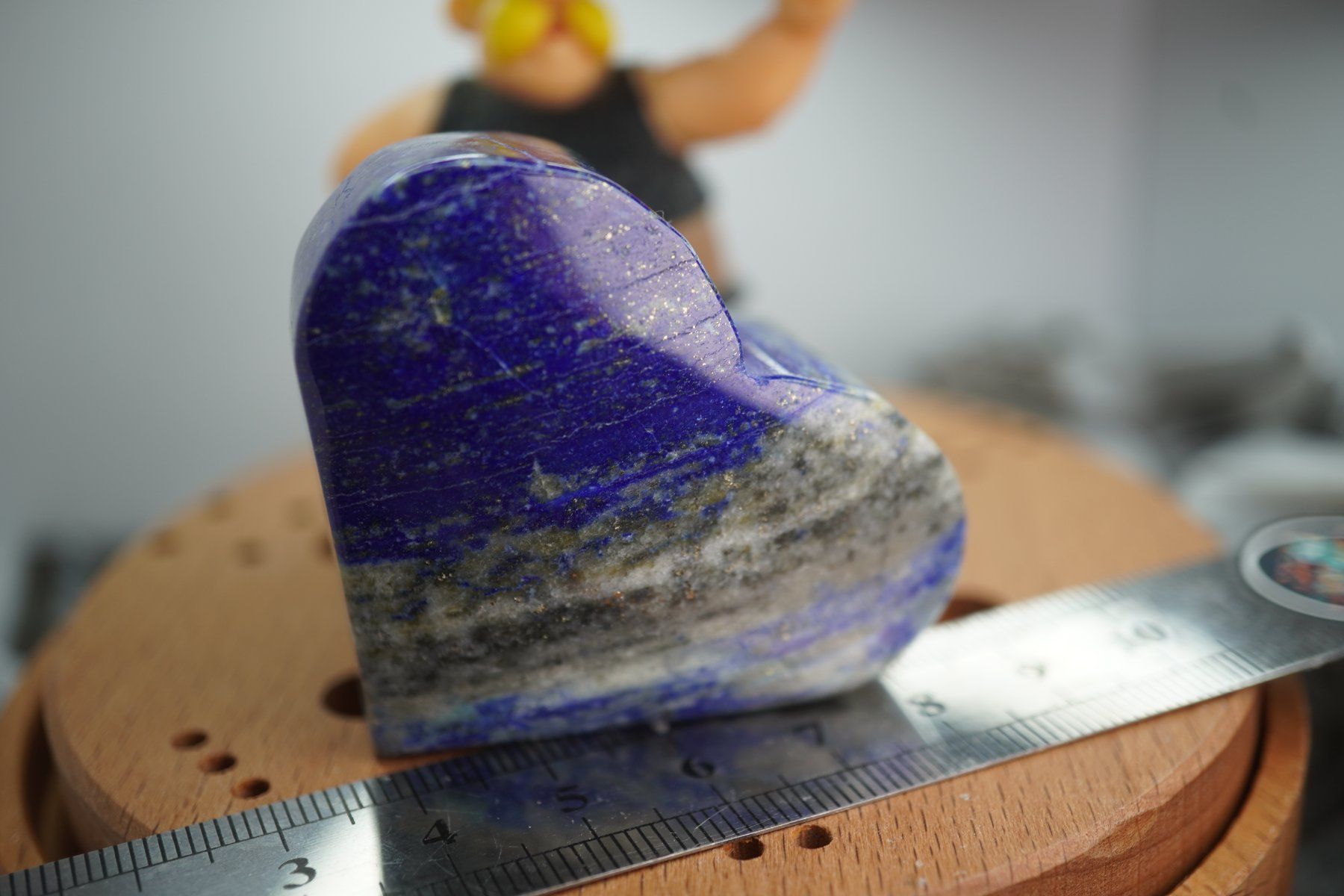 Minerali & Pietre curative: Lapis Lazuli    Herz      6cm   Räumung  np28.- – Nuovo e nell'imballaggio originale da Eschenbach SG venduto da topstone 4