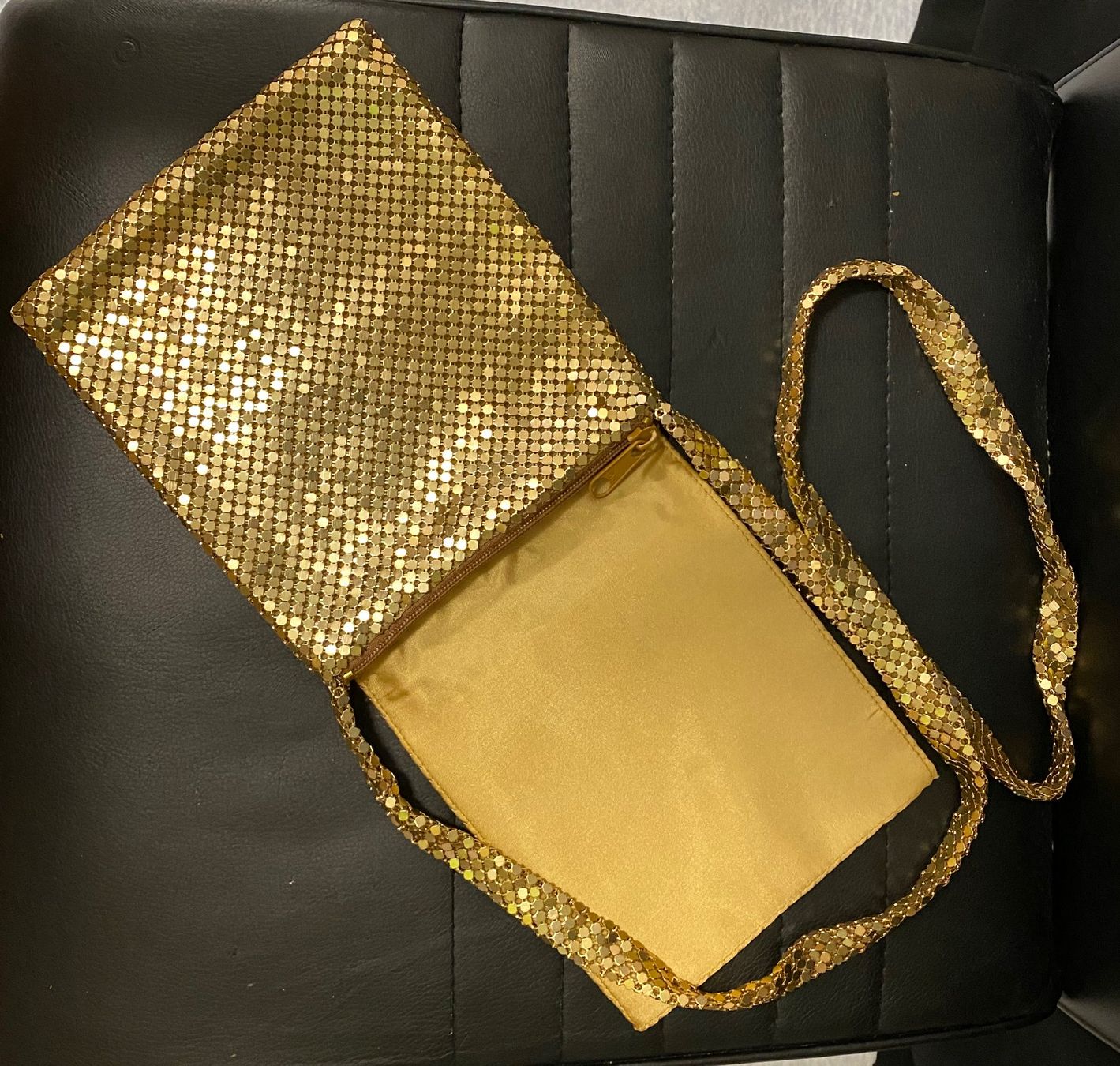 Borse da donna: Abendtasche goldfarben – Nuovo (secondo la descrizione) da Zollikon venduto da TimeIsMoney 4
