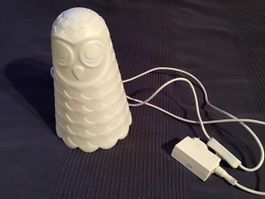 Süsse Eulen Nachttischlampe Ikea für Kinderzimmer, neu