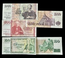 Island Lot Banknoten 