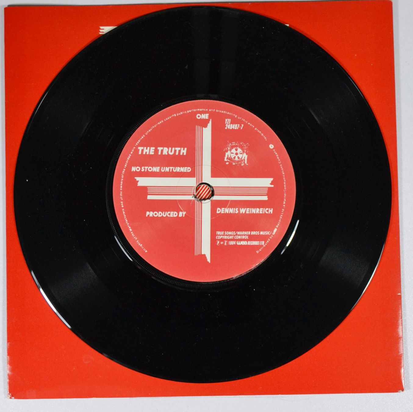 Dischi in vinile: Single: THE TRUTH - No Stone  Unturned – Nuovo (secondo la descrizione) da Frenkendorf venduto da Yard-Sale-2000 1