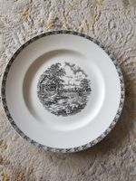 Teller mit Motiv aus England