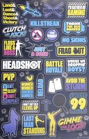 Battle Royale- Fortnite Infographic Maxi Poster