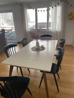Esstisch Weiss - Ausziehbares Butterflysystem auf 240cm