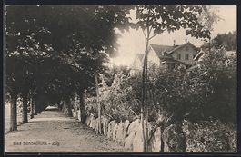 Bad Schönbrunn, Strassenpartie im Ort