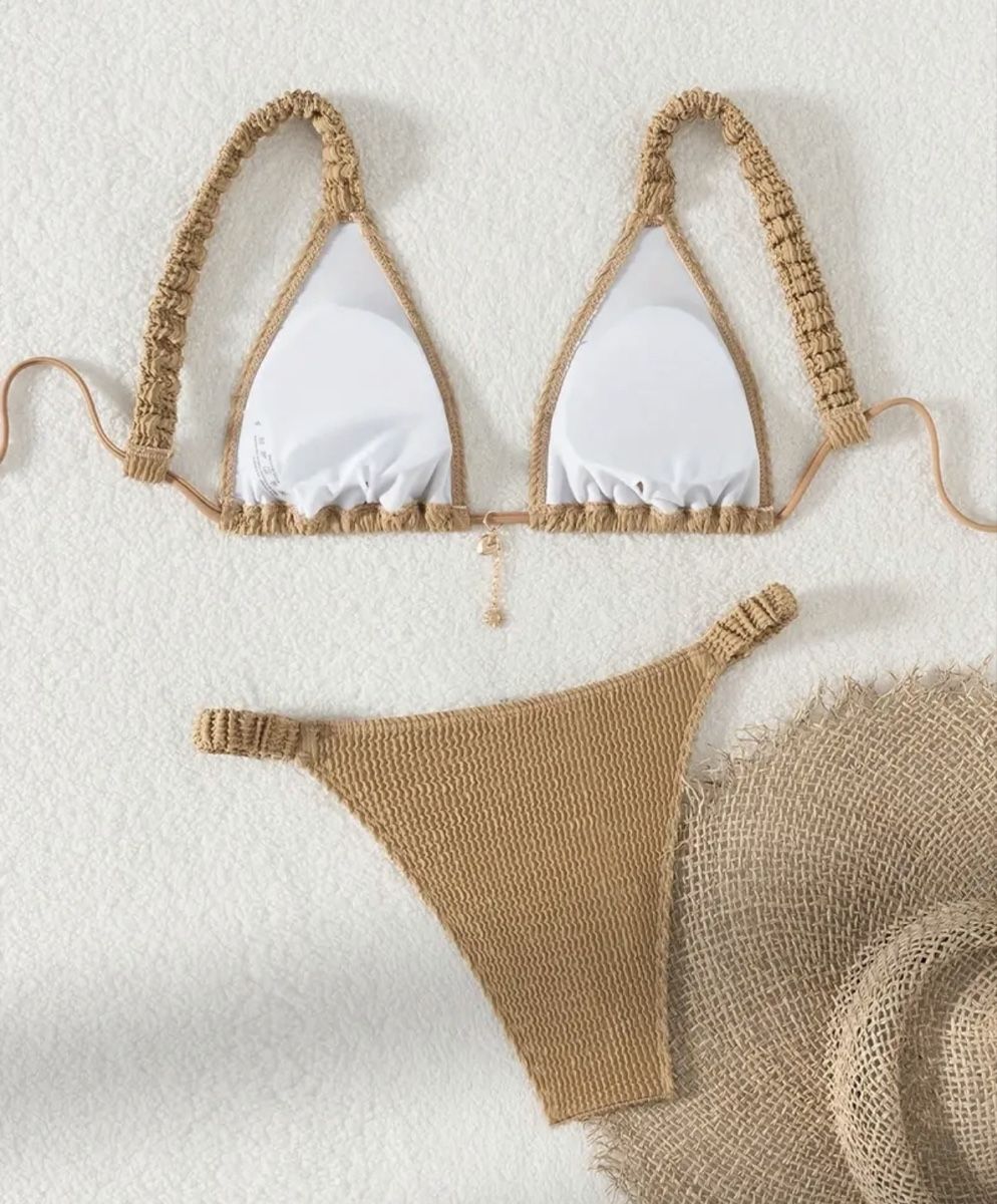 Costumi da bagno & Bikini: 💥SALE!! Bikini Beige Struktur Gr. S – NEU – Gratis Versand – Nuovo e nell'imballaggio originale da Gockhausen venduto da van_82kh 4